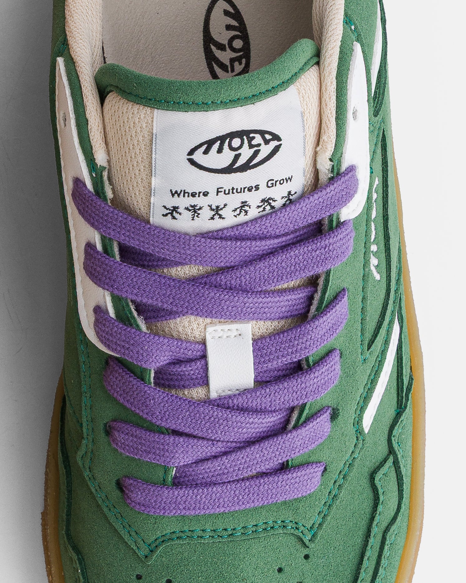Origin Low - Forest Suede & White - Corn - Image 2